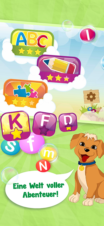 German Alphabet for Kids App - Screenshot 2