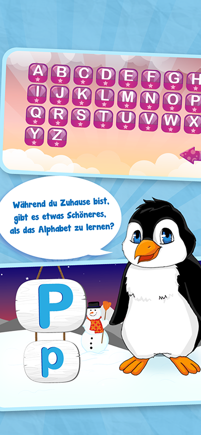 German Alphabet for Kids App - Screenshot 3
