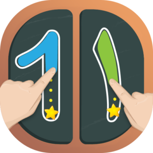 Arabic Number Tracing for Kids App Icon