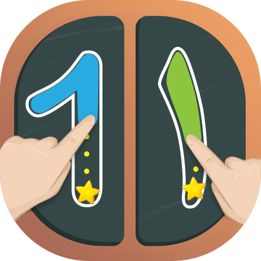 Arabic Number Tracing for Kids App Icon