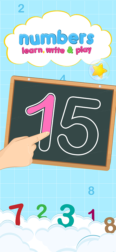 Numbers for Preschool Kids App - Screenshot 1